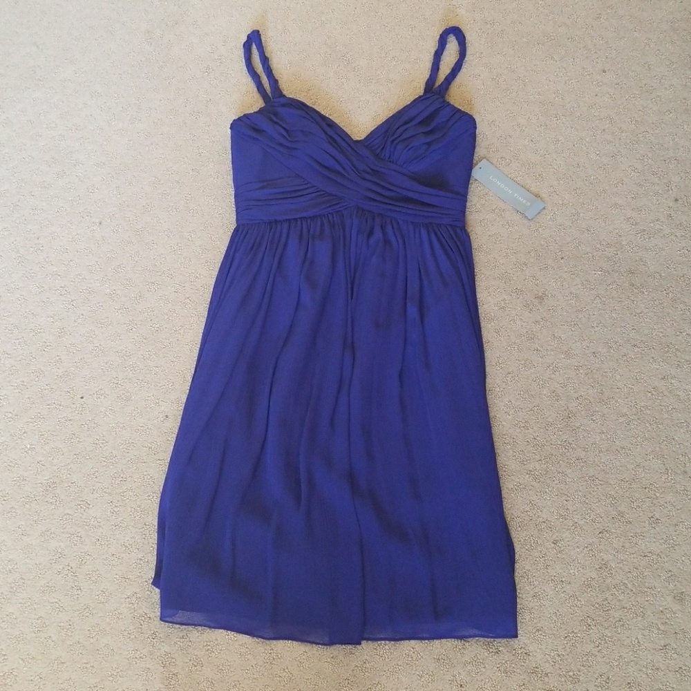 Purple Cocktail Dress