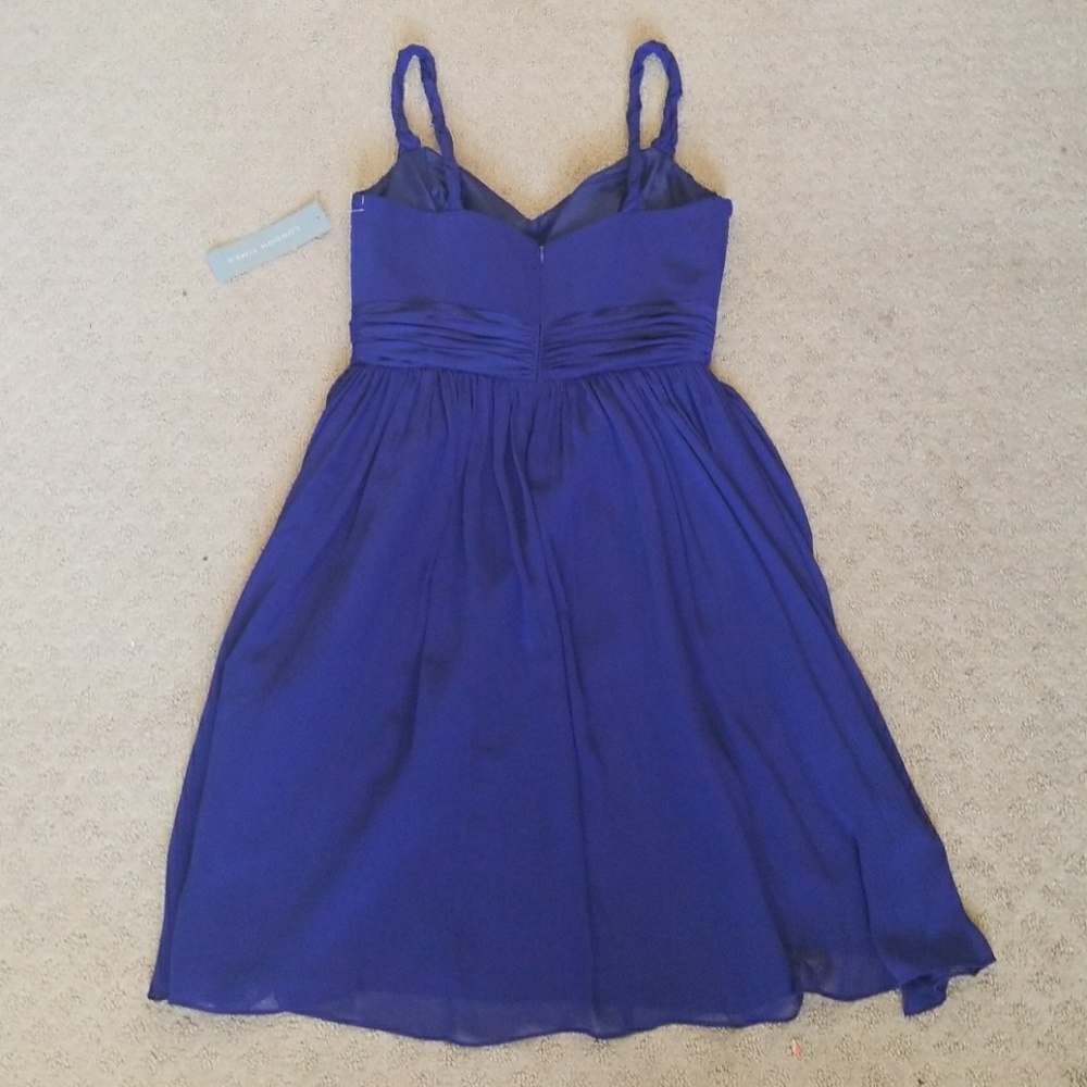 Purple Cocktail Dress - Picture 2 of 2