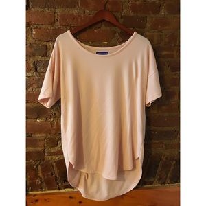 Long Millennial Pink Shirt