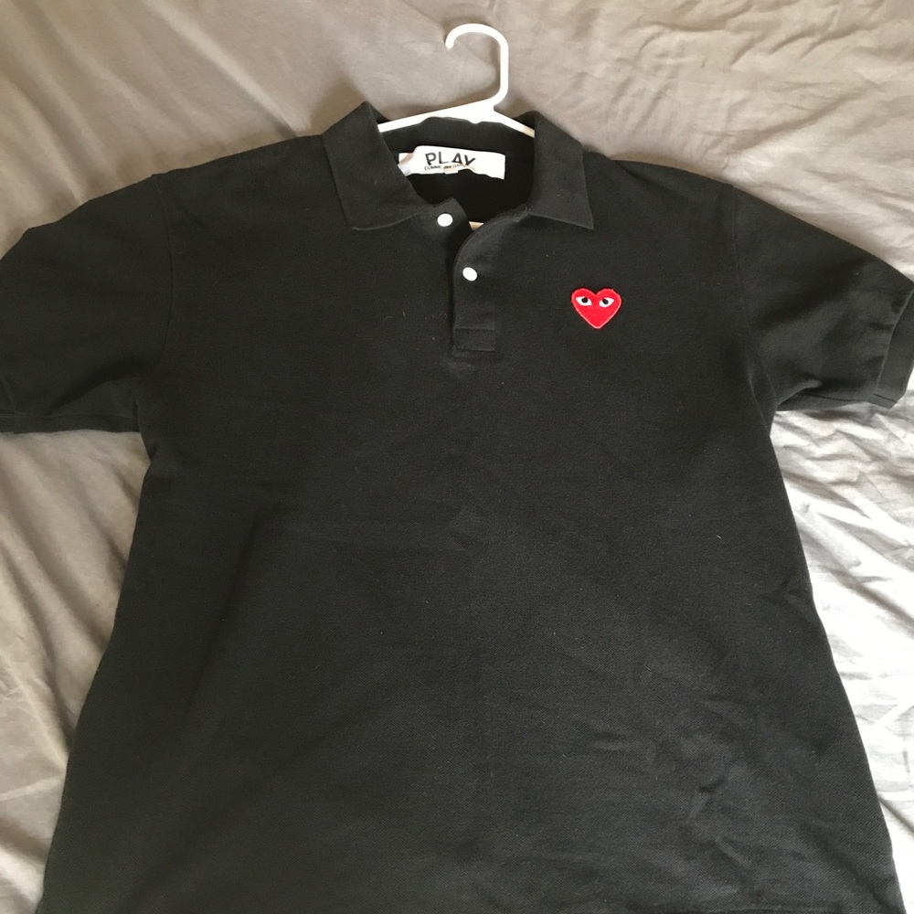 CDG - black polo