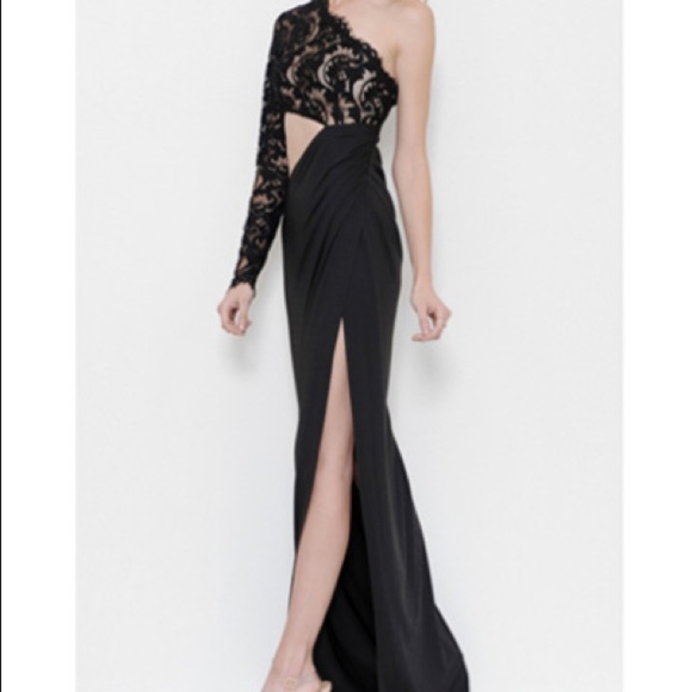 Asymmetrical Gown