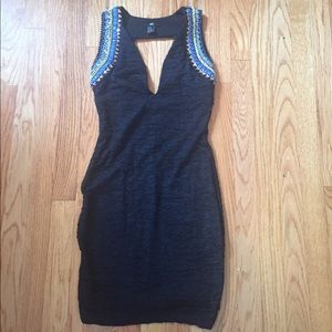 H&M Beyoncé Collection Beaded Bodycon Dress