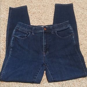 Madewell 9" high-rise super skinny jeans