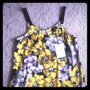 NWT WHO WHAT WEAR Floral Print Dress