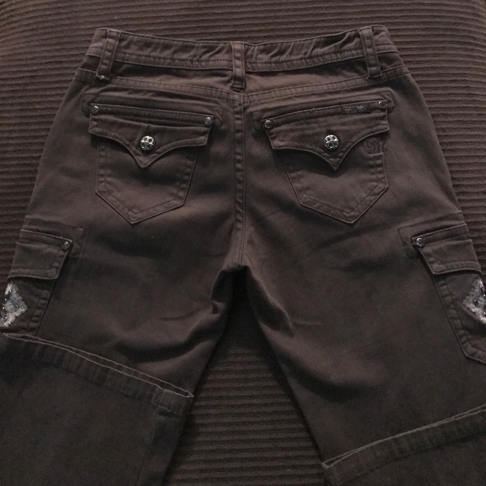 NWOT--MISS ME GORGEOUS CARGOS - Picture 1 of 7