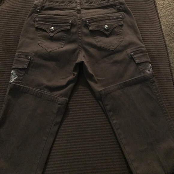 NWOT--MISS ME GORGEOUS CARGOS - Picture 2 of 7