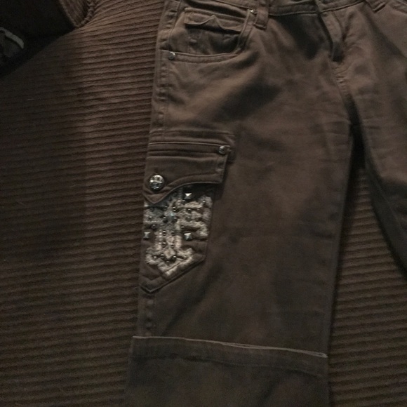 NWOT--MISS ME GORGEOUS CARGOS - Picture 6 of 7