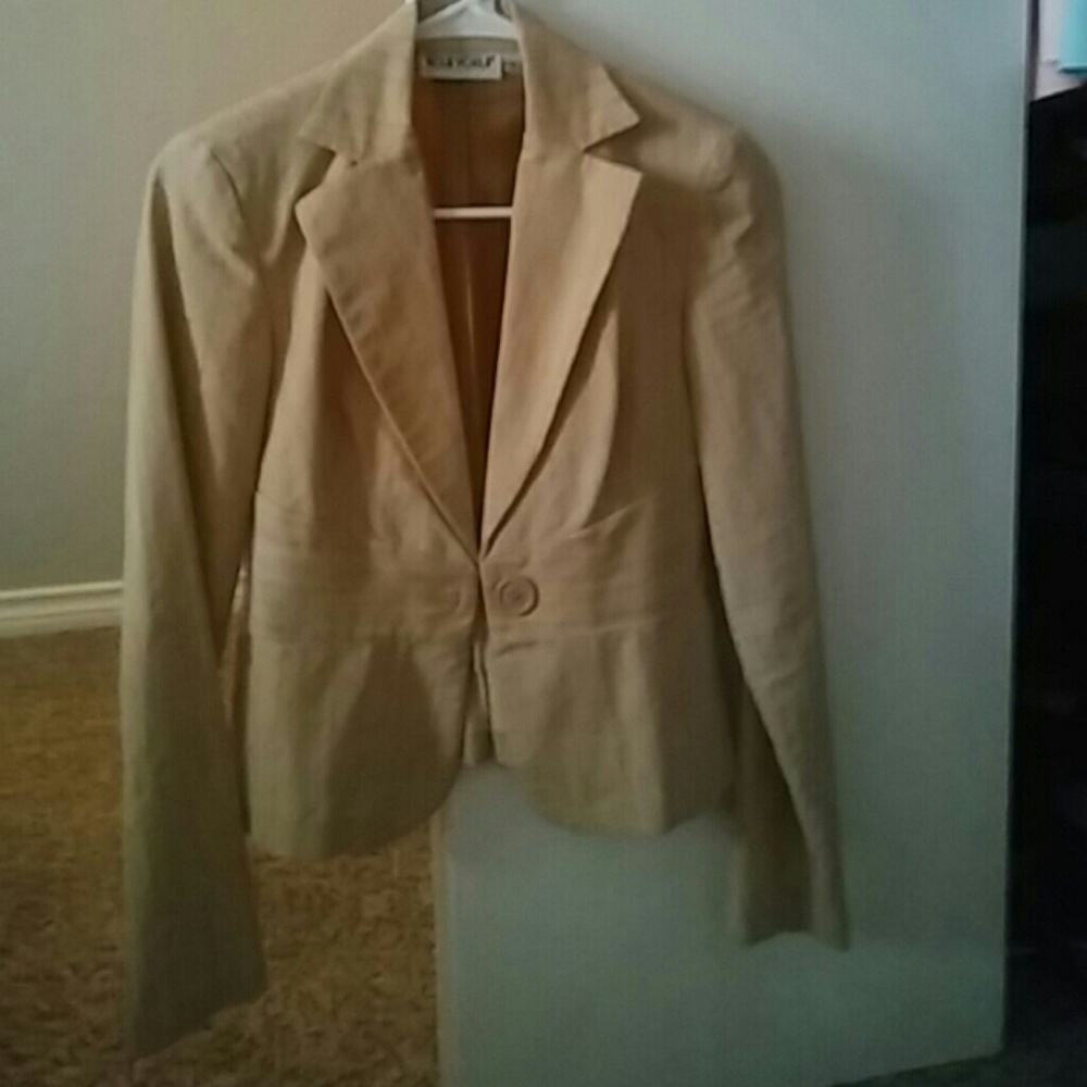 Tan blazer