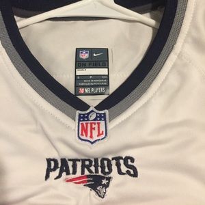On Field Grownkowski New England Patriots Jersey