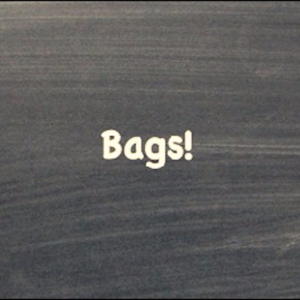 Bags beyond here...