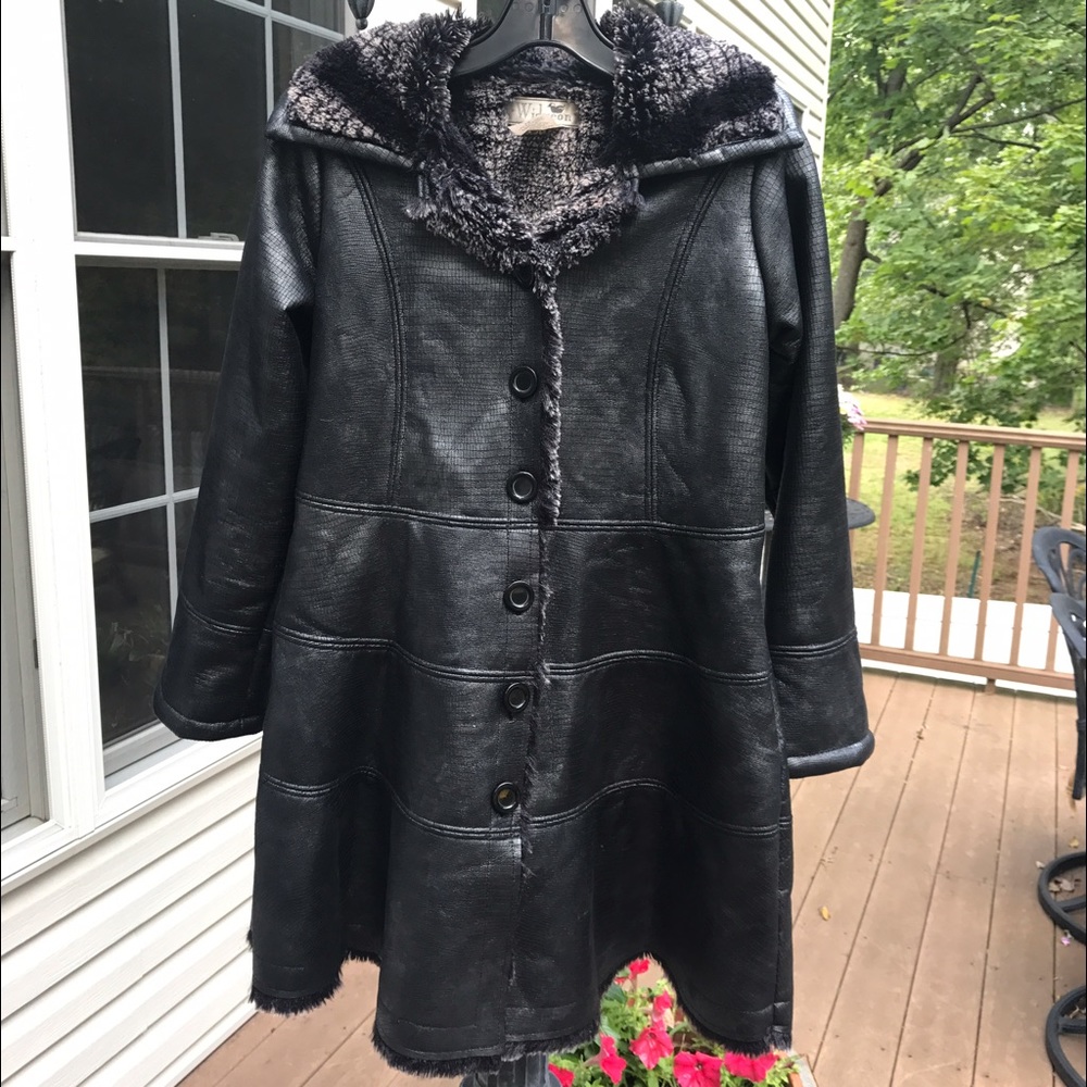Kids Faux Fur Coat