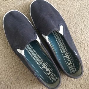 Navy blue KEDS sneakers