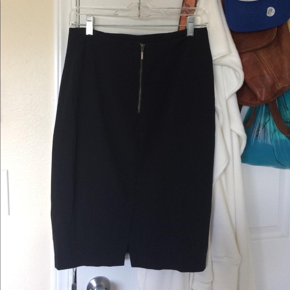 Pencil skirt (black) - Picture 4 of 4