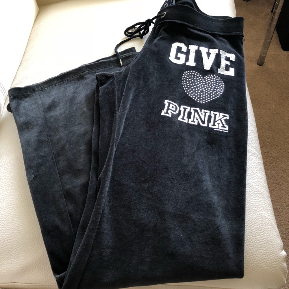 *****TRADED*****USED VS Pink Velvet Pants