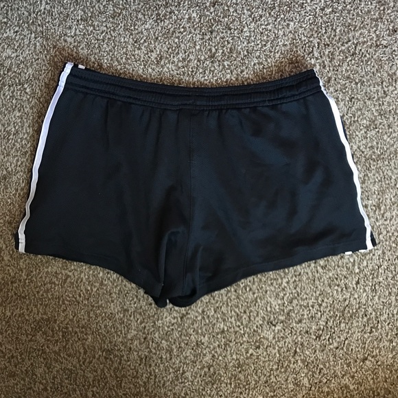 Adidas Black Athletic Shorts with Pockets - Picture 2 of 3