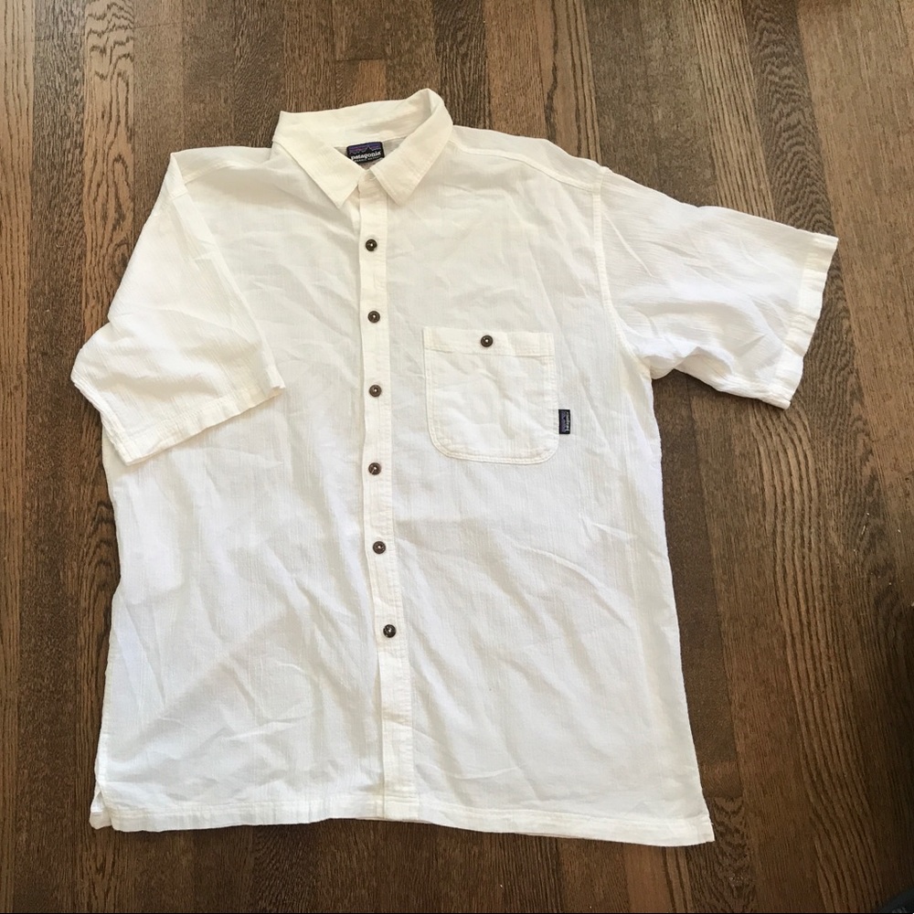 Patagonia white button up