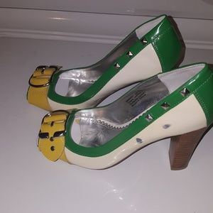 NAUGHTY MONKEY GREEN & YELLOW HH