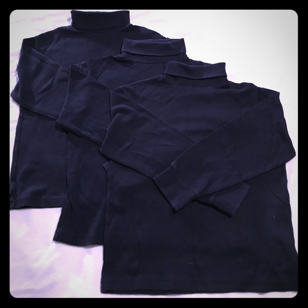Boy's long sleeved turtleneck
