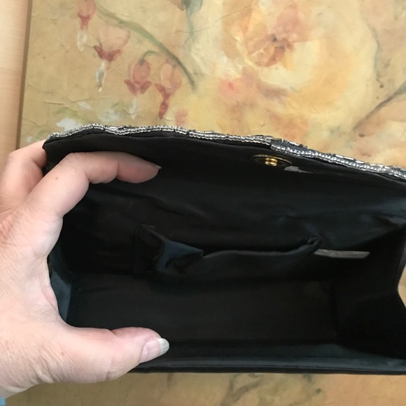 Like new black sequined bag - Picture 3 of 3