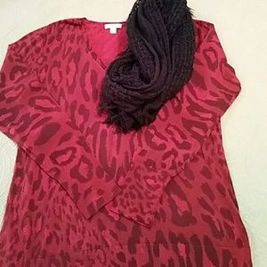 Fun leopard pattern sweater🐆