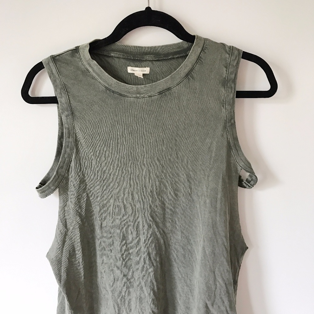 Urban Outfitter's Silence+Noise Cutout Muscle Tank