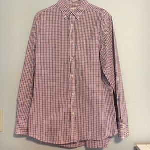 Old Navy plaid button down shirt