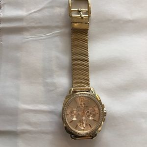 Coach Boyfriend Gold Watch