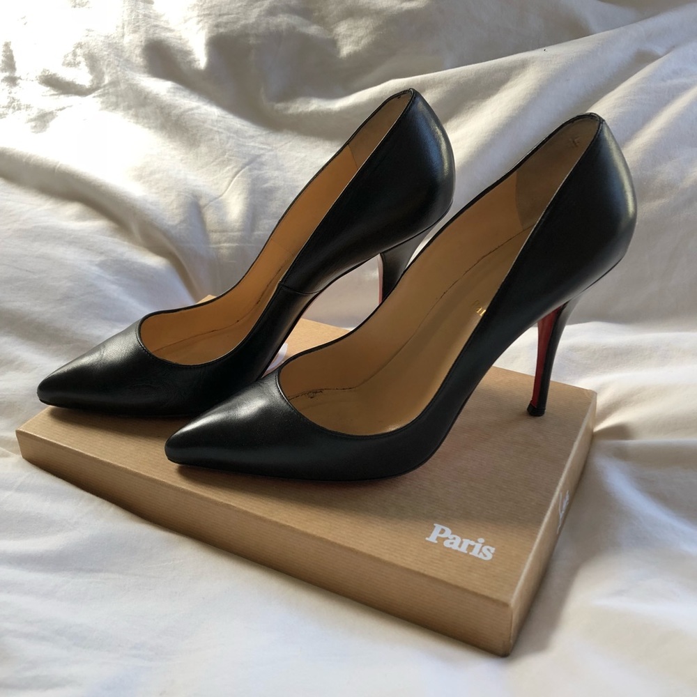 Christian louboutin black Batignolles size 41 - Picture 2 of 5