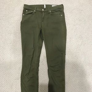 Rag & Bone skinny jean, mid rise