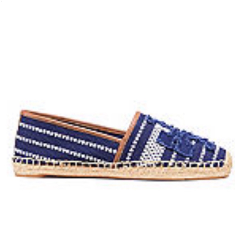New Tory Burch Sz 8.5 Shaw Espadrilles!!