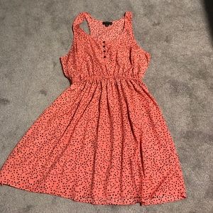 Coral Summer Dress 👗