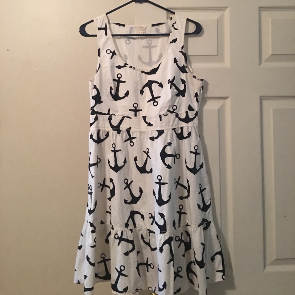 J. Crew Anchor Dress
