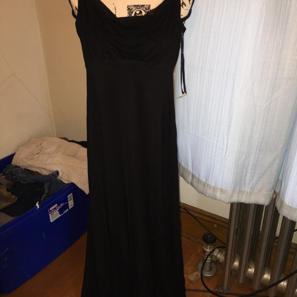 Black gown