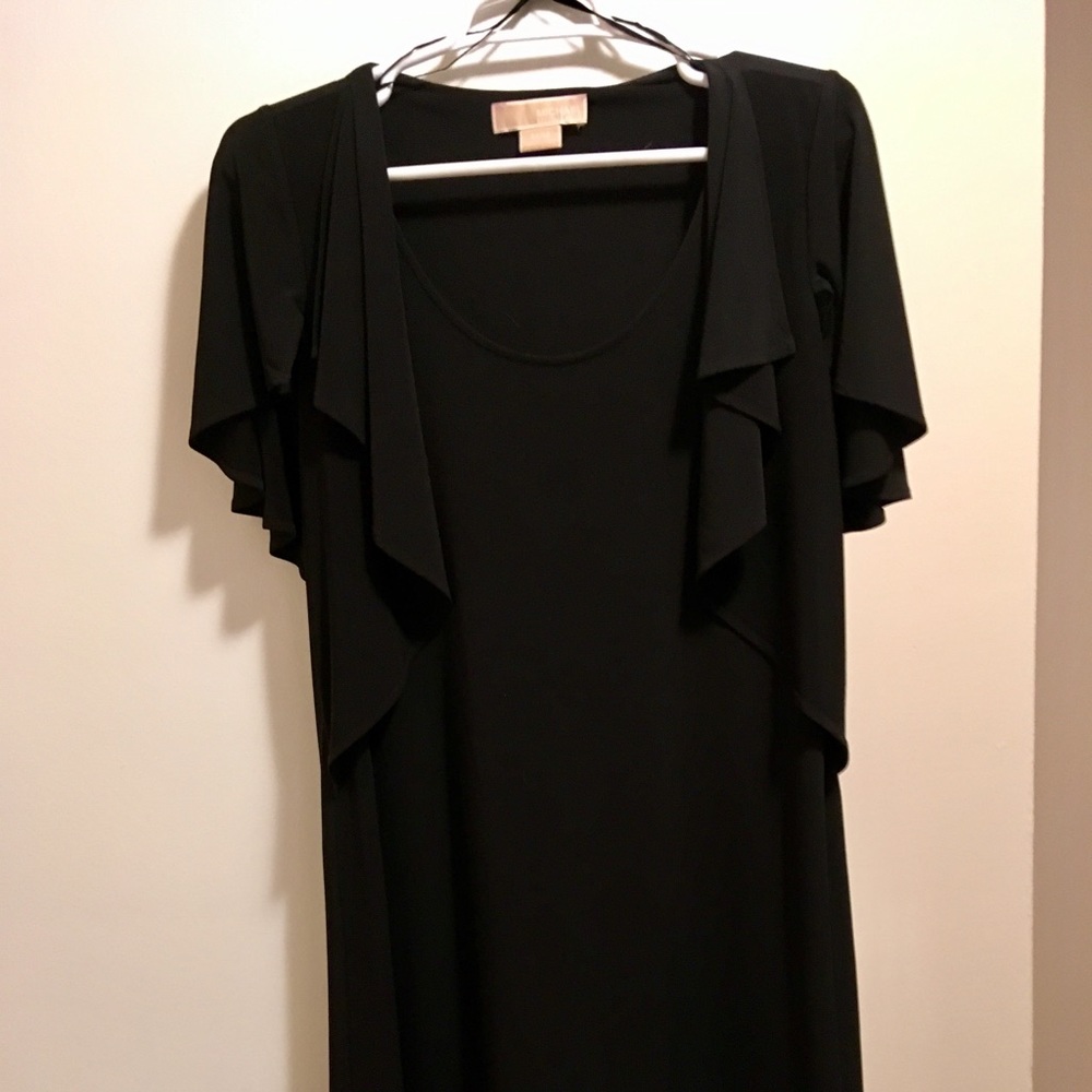 Michael Kors black shift dress, size medium