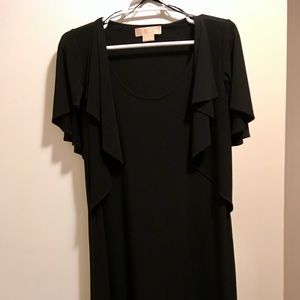 Michael Kors black shift dress, size medium