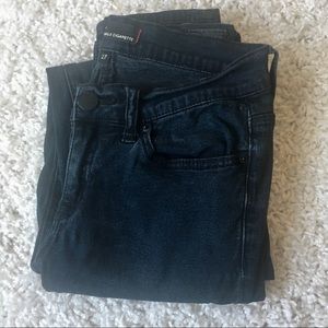urban outfitters blk ankle cigarette jeans: sz 27