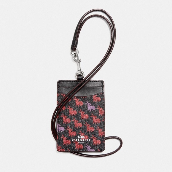 Coach Accessories - 🌺Coach Lanyard ID Badge Holder Case NWT.