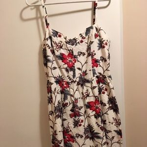 LOFT linen mini sundress, size 10