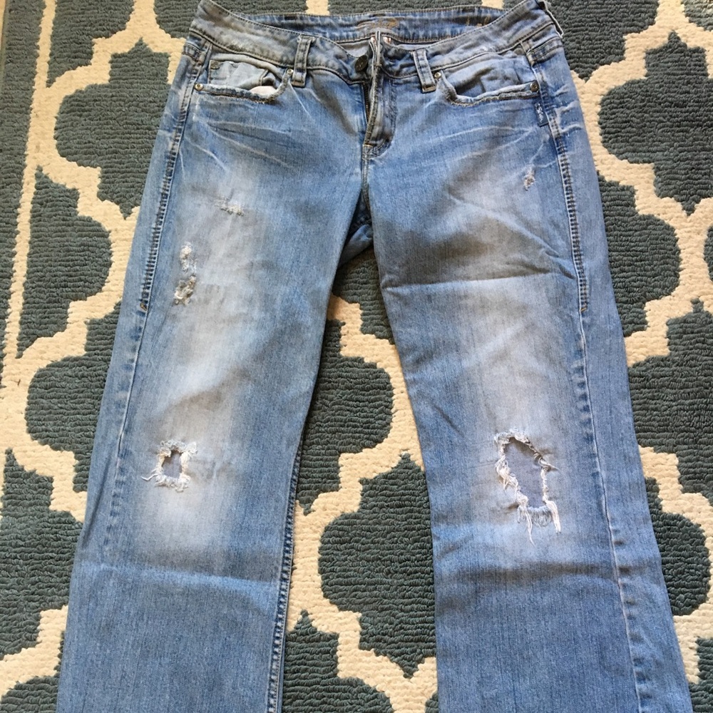 Silvers Flare Jeans Destroyed