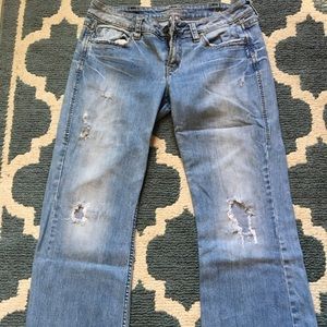 Silvers Flare Jeans Destroyed
