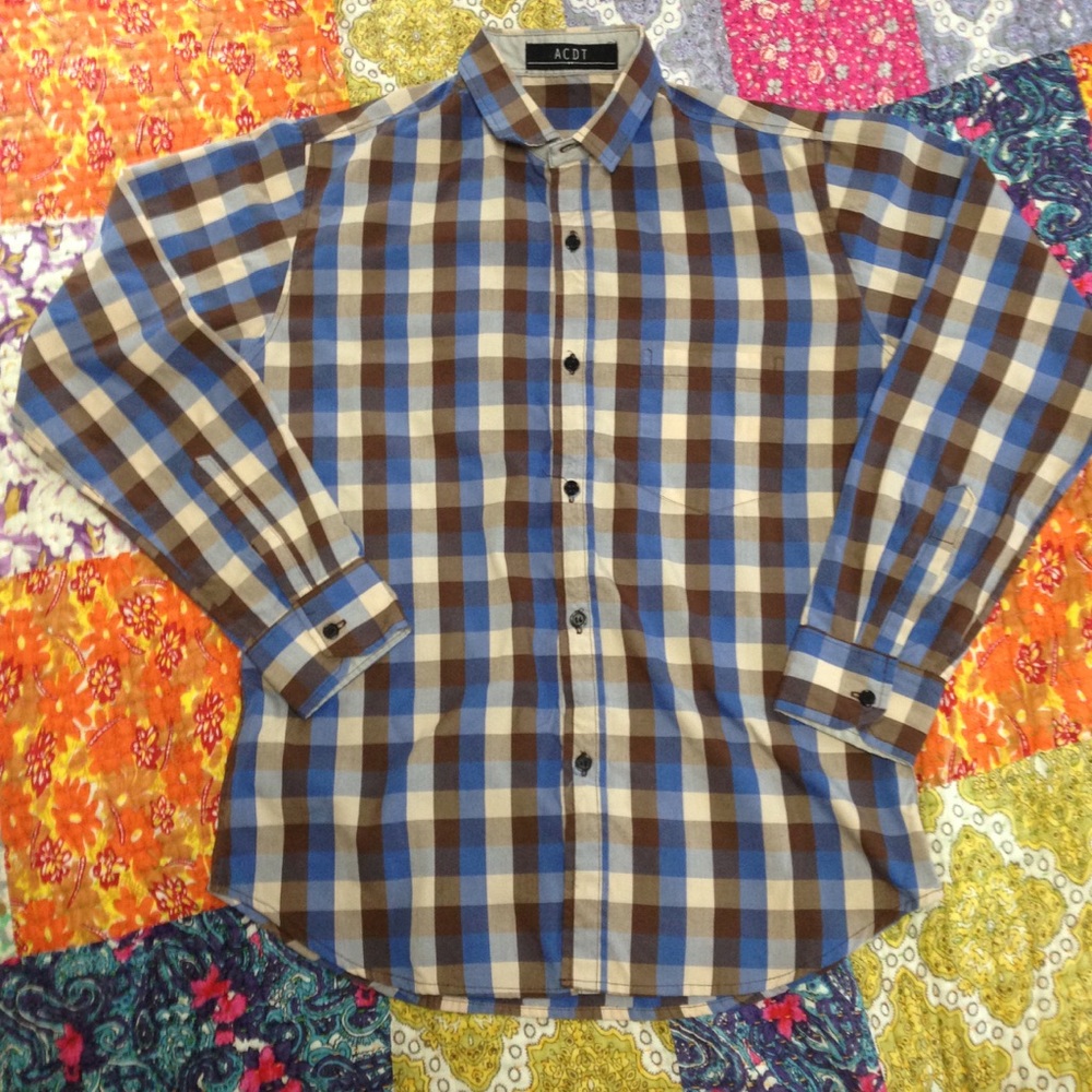 ACDT Men's button down shirt. Hardly worn.