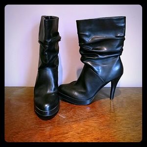 Black booties