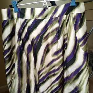 Ann Taylor silk skirt, size 10