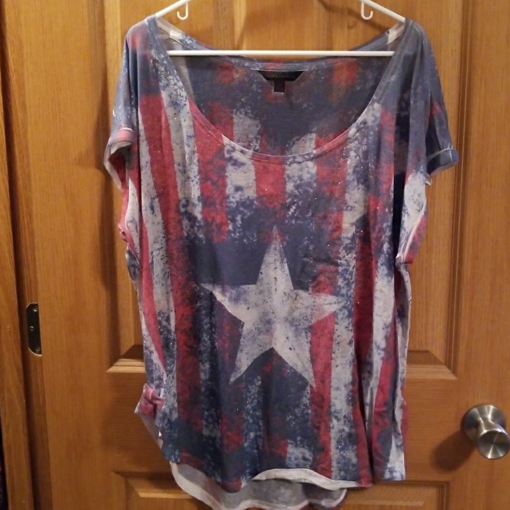 Glitter Star tee