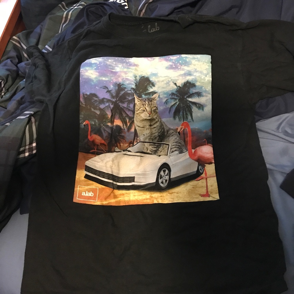 A-lab Cat/Ferrari shirt