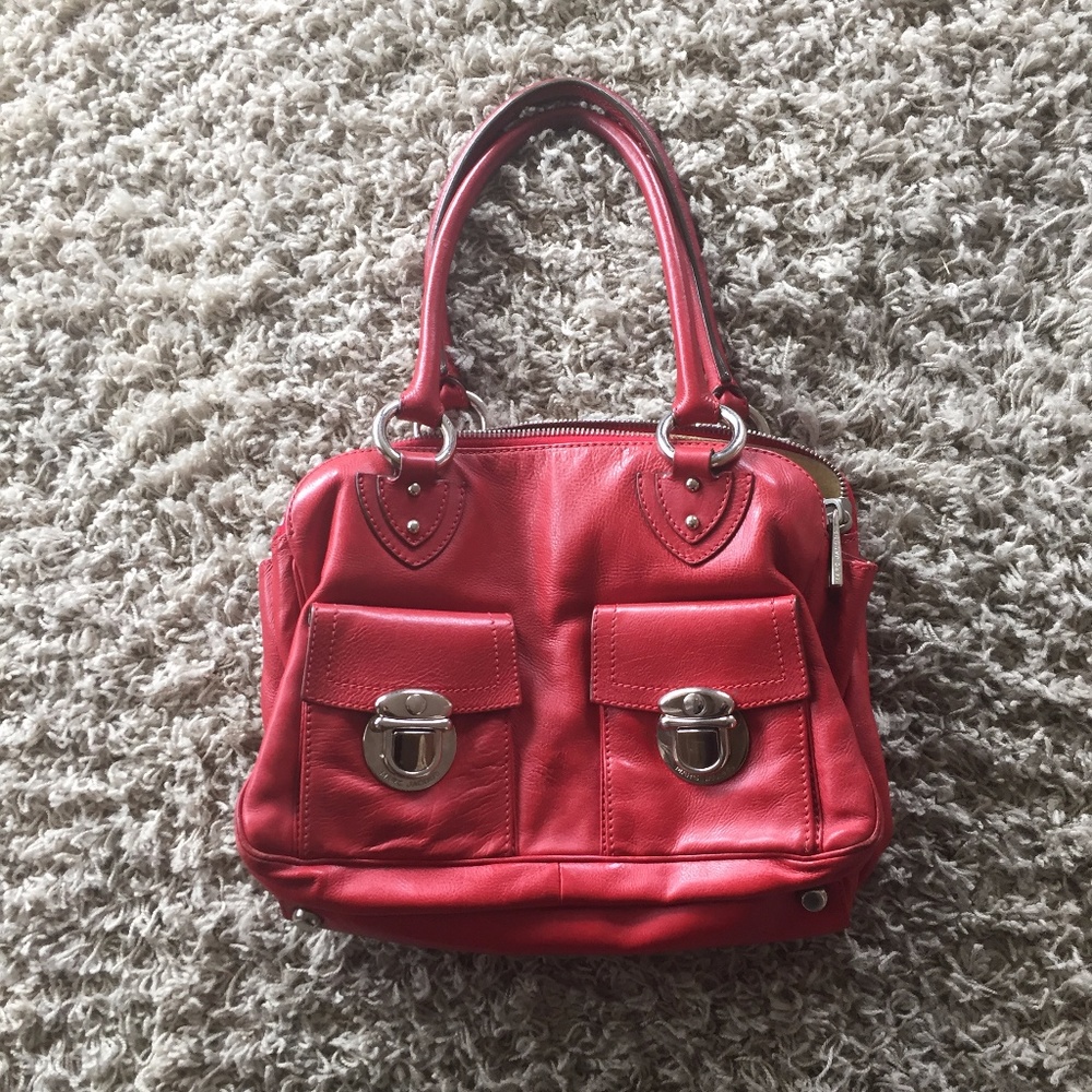 Marc Jacobs Red Leather Handbag
