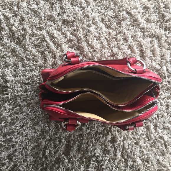 Marc Jacobs Red Leather Handbag - Picture 6 of 6