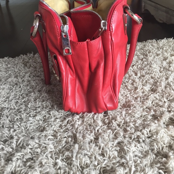 Marc Jacobs Red Leather Handbag - Picture 3 of 6
