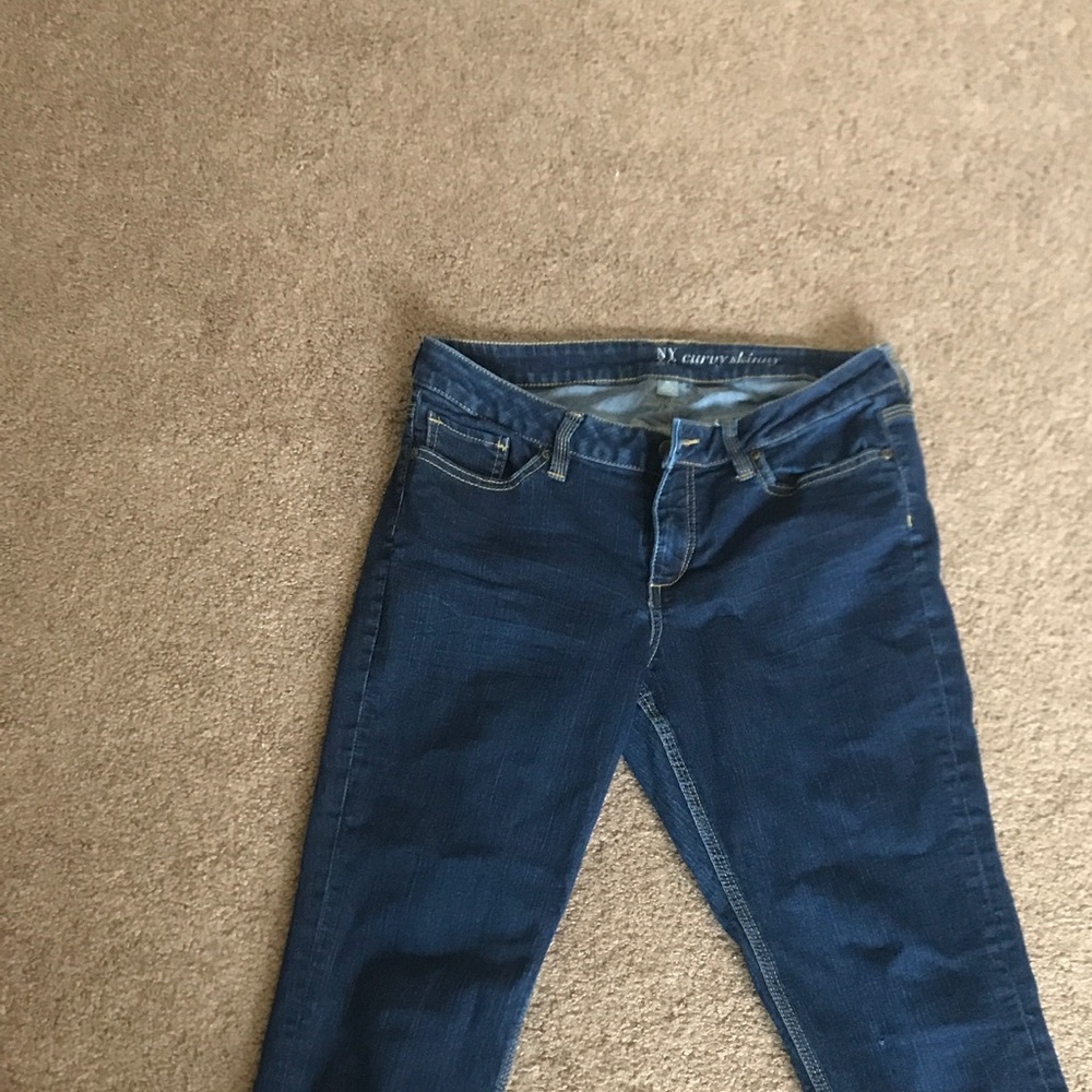 Ny&c size 10 curvy and skinny jeans