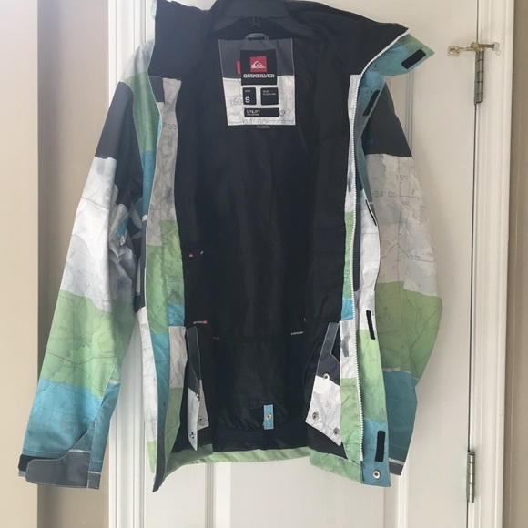 Men's Quiksilver Winter Jacket - Picture 3 of 6